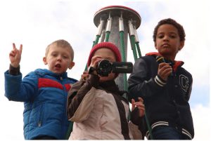 Im Rahmen des Projekts waren die Kinder mit der Kamera unterwegs und haben ihren Lieblingsplatz in Wertheim gefilmt. Foto: Jugendhaus Soundcafé