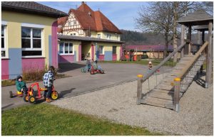 Die kommunale Einrichtung in Bettingen ist eine von 23 Kindertagesstätten im Stadtgebiet. Foto: Stadt Wertheim