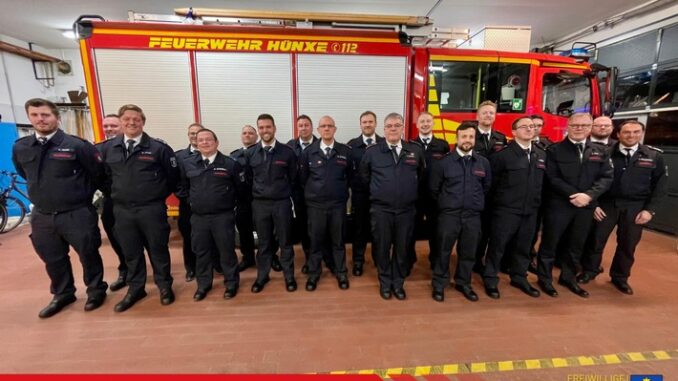 Fw H Nxe Jahresr Ckblick Der Freiwilligen Feuerwehr H Nxe