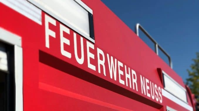 FW NE Brand In Einer Unterverteilung Eines Mehrfamilienhauses Keine