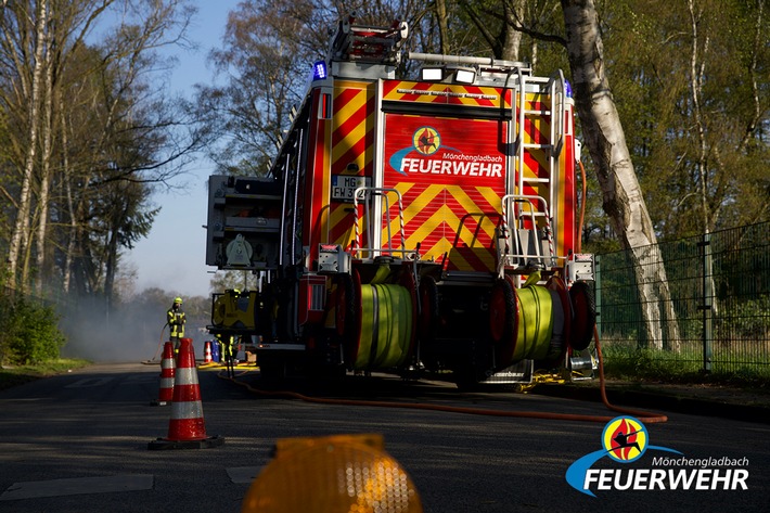 FW-MG: Verkehrsunfall auf der Autobahn