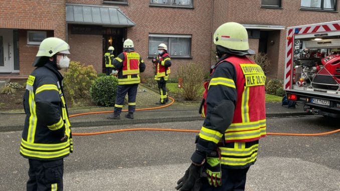 FF Goch: Küchenbrand in Reihenhaus
