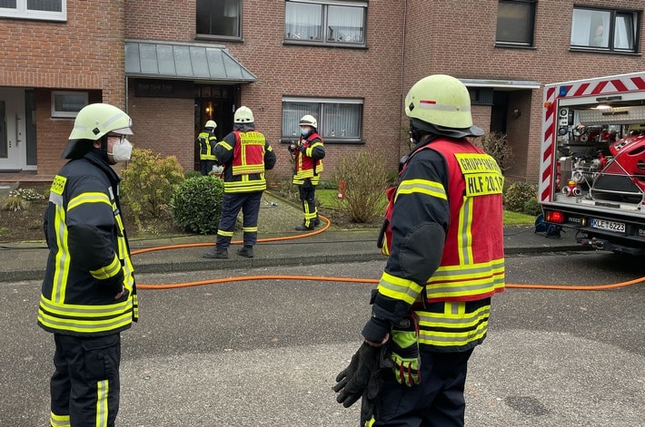 FF Goch: Küchenbrand in Reihenhaus