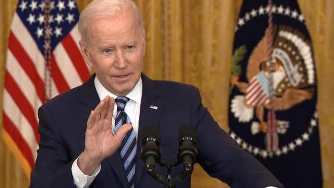 Joe Biden am 24.02.2022, über dts Nachrichtenagentur