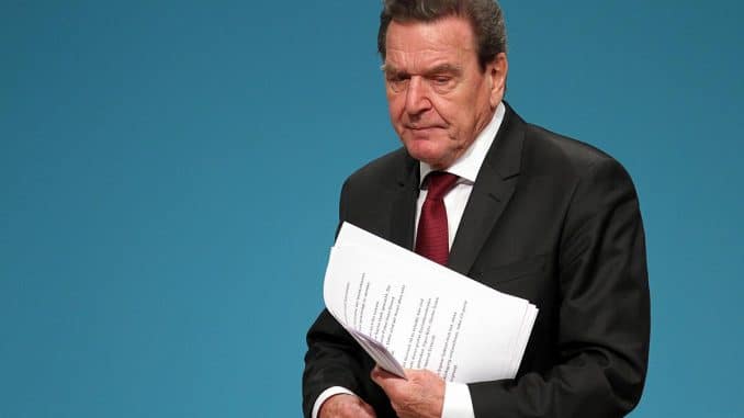 Gerhard Schröder, über dts Nachrichtenagentur