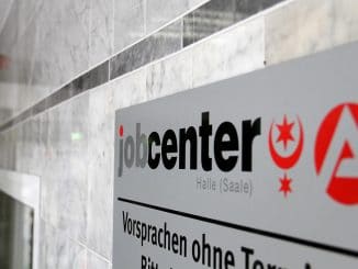 Jobcenter in Halle, über dts Nachrichtenagentur