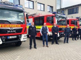 FW-Velbert: Drei neue Löschfahrzeuge für die Freiwillige Feuerwehr Velbert