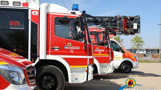 FW-MG: Brand im Keller eines Mehrfamilienhauses