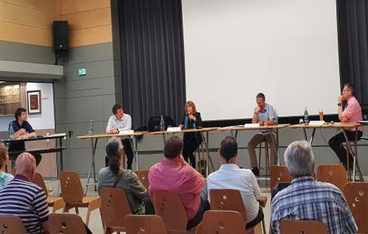 Podiumsdiskussion „Klimawandel und Hochwasser“ in Mömlingen