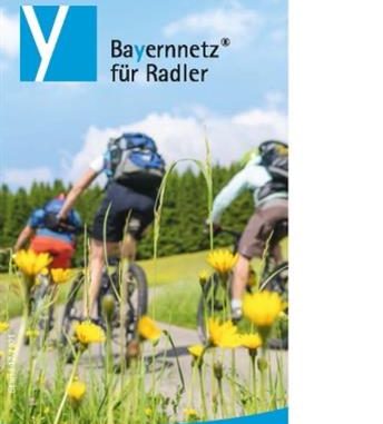 Radroutenkarte 'Bayernnetz für Radler'