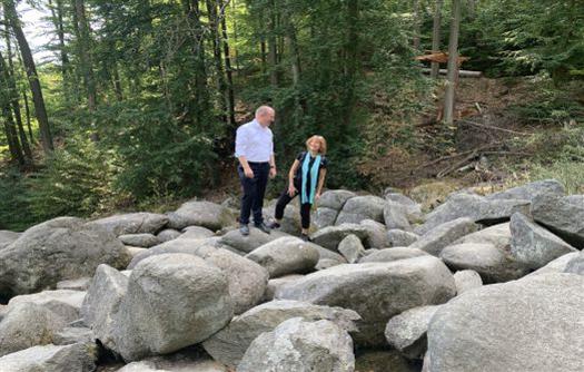 Europa-Staatssekretär Uwe Becker zu Gast am Felsenmeer