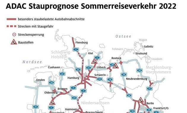 Im Süden weiterhin reger Urlaubsverkehr / Ferienende in drei Bundesländern / ...