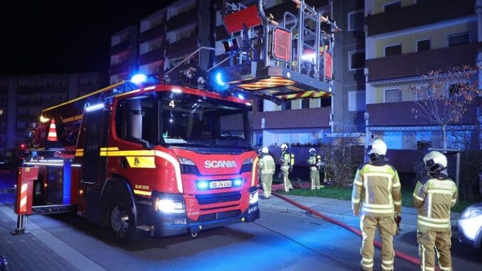 FW Dresden: Informationen zum Einsatzgeschehen der Feuerwehr Dresden vom 11. November 2022