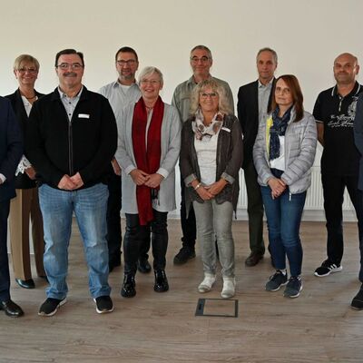 Seine Gratulation zum 40-j