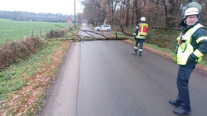 FW-Schermbeck: Sturmschaden