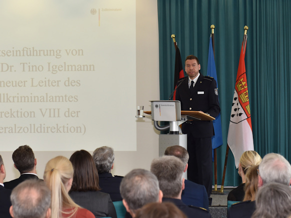 Dr. Tino Igelmann, neuer Leiter des Zollkriminalamts
