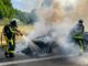 FW-BO: PKW Brand auf der A 40