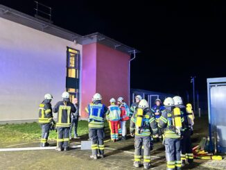 FW-KLE: Brand in forensischer Klinik