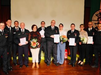 FW-GL: Jubilarenehrung der Feuerwehr Bergisch Gladbach