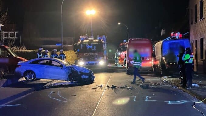 FFW Schwalmtal: Technische Hilfeleistung nach Verkehrsunfall