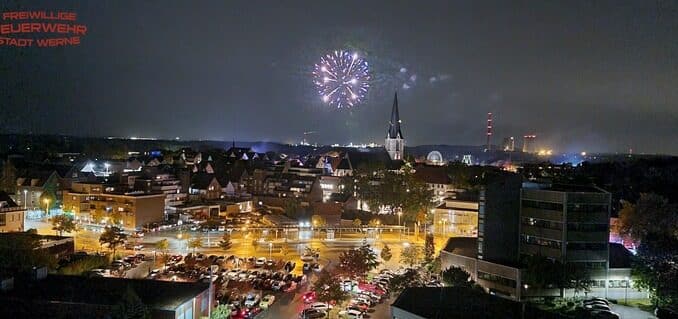 FW-WRN: Die Freiwillige Feuerwehr Werne wünscht einen ruhigen Jahreswechsel