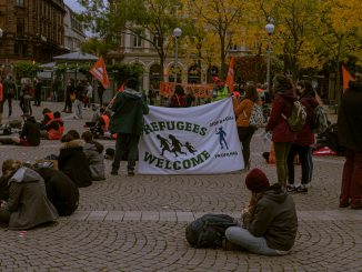 people gathering on street during daytime