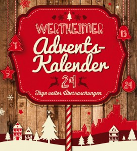 Über 30 Einzelhandelsgeschäfte, gastronomische Betriebe, Dienstleister und Kultureinrichtungen gestalten von 1. bis 24. Dezember abwechselnd 24 kreative, kunstvolle, musikalische und kulturelle Erlebnisse für die Innenstadtbesucher. Foto: Stadtverwaltung Wertheim