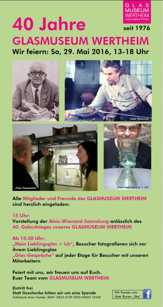 40 Jahre Glasmuseum Wertheim