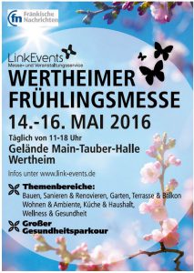 Flyer zur Frühlingsmesse