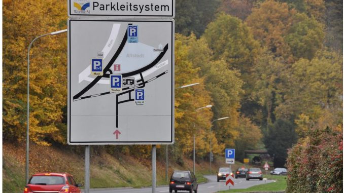 Parkleitsystem Wertheim Überarbeitung Stadtverwaltung 22.09.2016 Presse