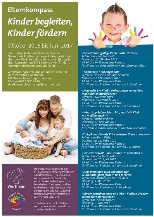 Elternkompass Start Stadtverwaltung Wertheim 12.10.2016