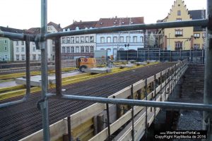 Tauberbrücke Wertheim Tauberbrücke Wertheim Baustelle Metall 18.11.2016 RayMedia.de
