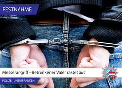 Betrunkener Vater rastet aus