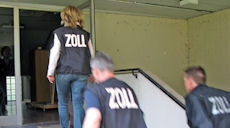 Zollfahnder im Einsatz