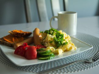 Scrambled Eggs Breakfast Food Cook