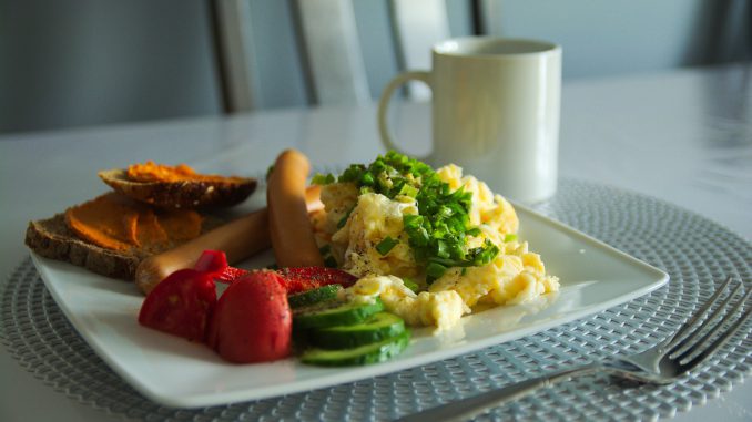 Scrambled Eggs Breakfast Food Cook Scrambled Eggs Breakfast Food Cook