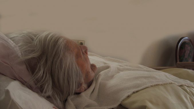 Woman Old Bed Concerns Dependent 