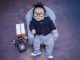 Baby Boss Chair Infant Portrait