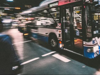 Bus Transportation Streets Roads