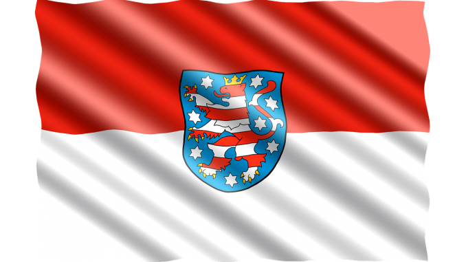 Germany Flag Regions 