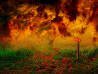 Hell Fire Burning Wildfire Danger