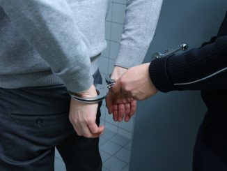 Police Arrest Handcuffs Offender