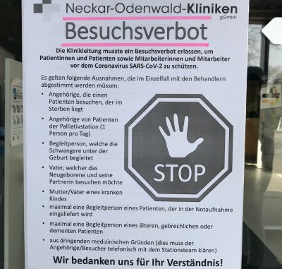 Besuchsverbot NOKl