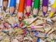 Colored Pencils Write School Draw