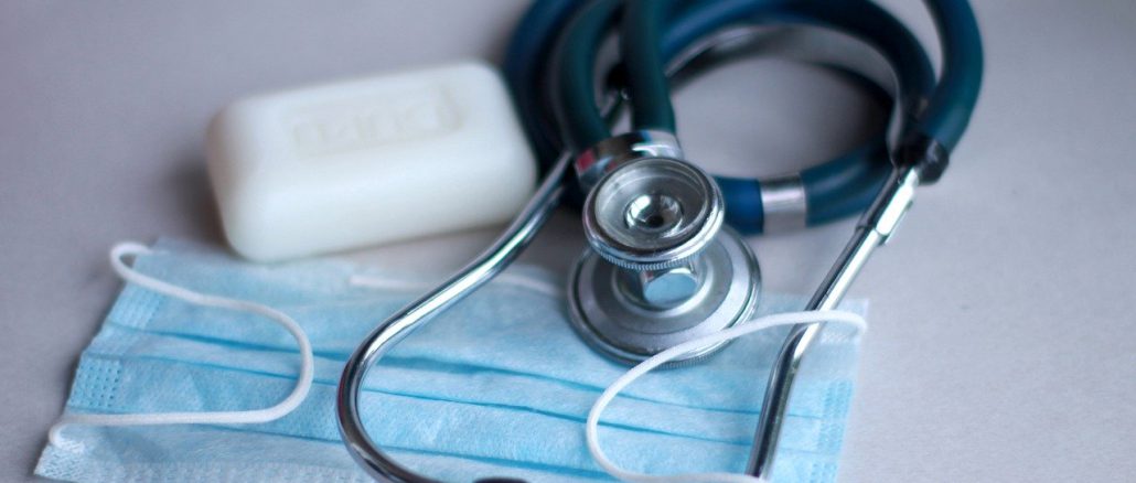 Coronavirus Shelves Stethoscope