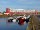 Offenbach Port River Ship