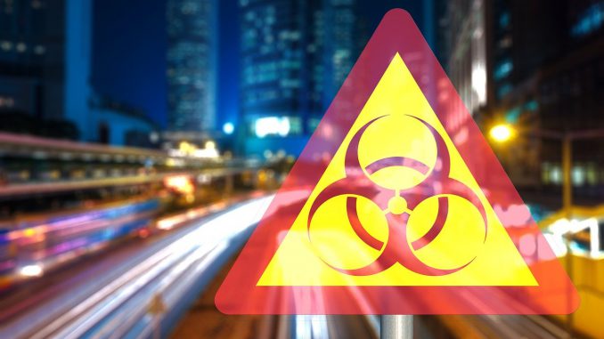 Stop Sign Stop Coronavirus Virus Stop Sign Stop Coronavirus Virus