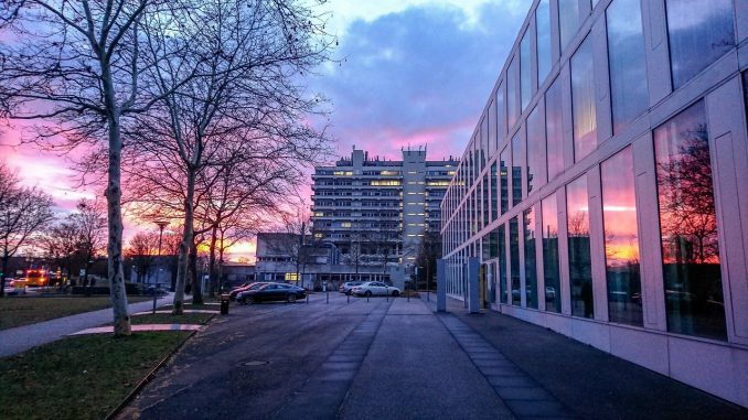 Sunset Architecture Building 