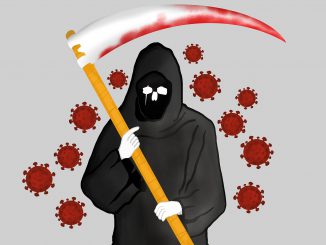 Corona Reaper Death Coronavirus