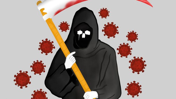 Corona Reaper Death Coronavirus 